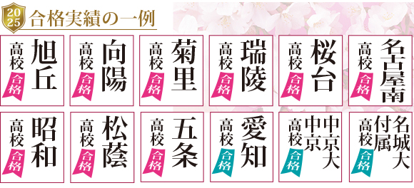 合格実績